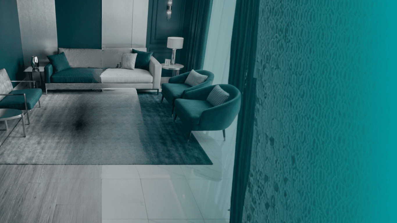 Archdome teal interior